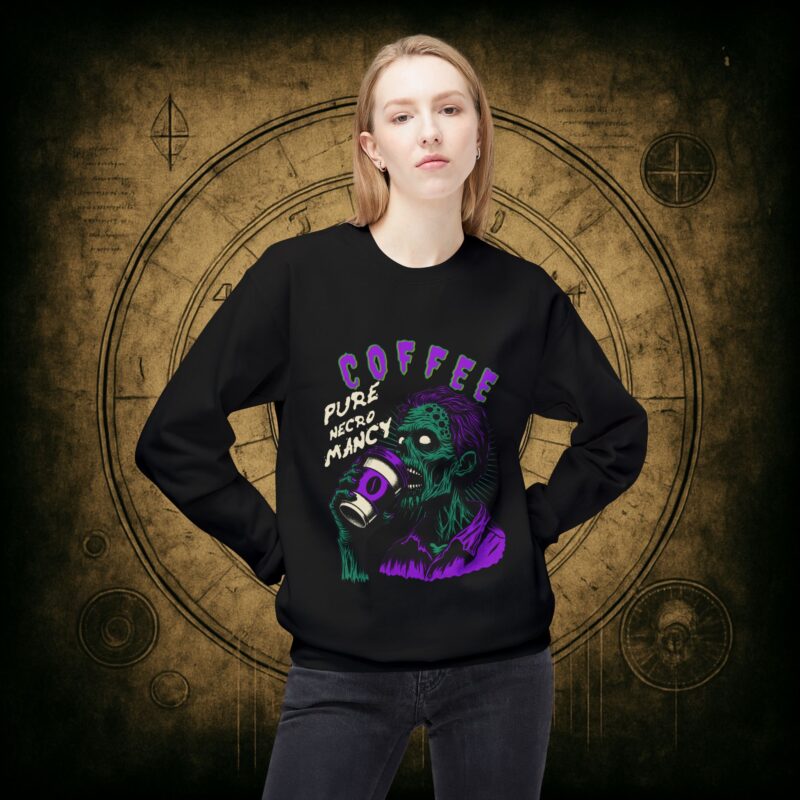 Zombie Coffee Necromancy Sweatshirt - Image 14