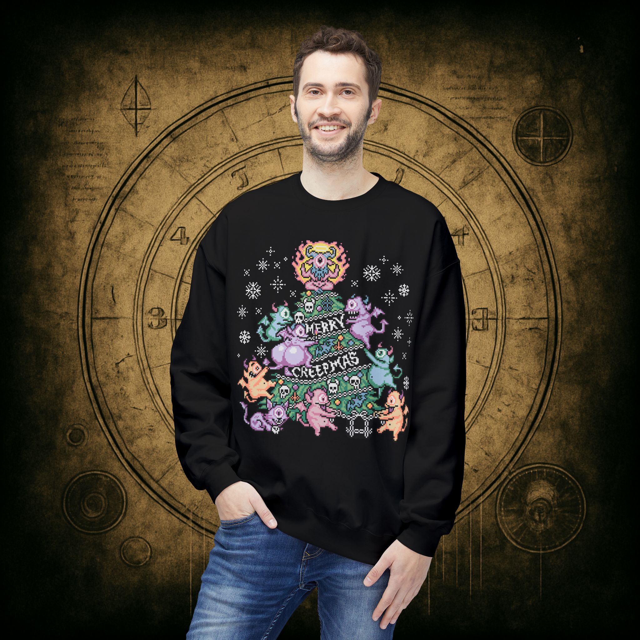 Merry Creepmas Sweatshirt - Image 3