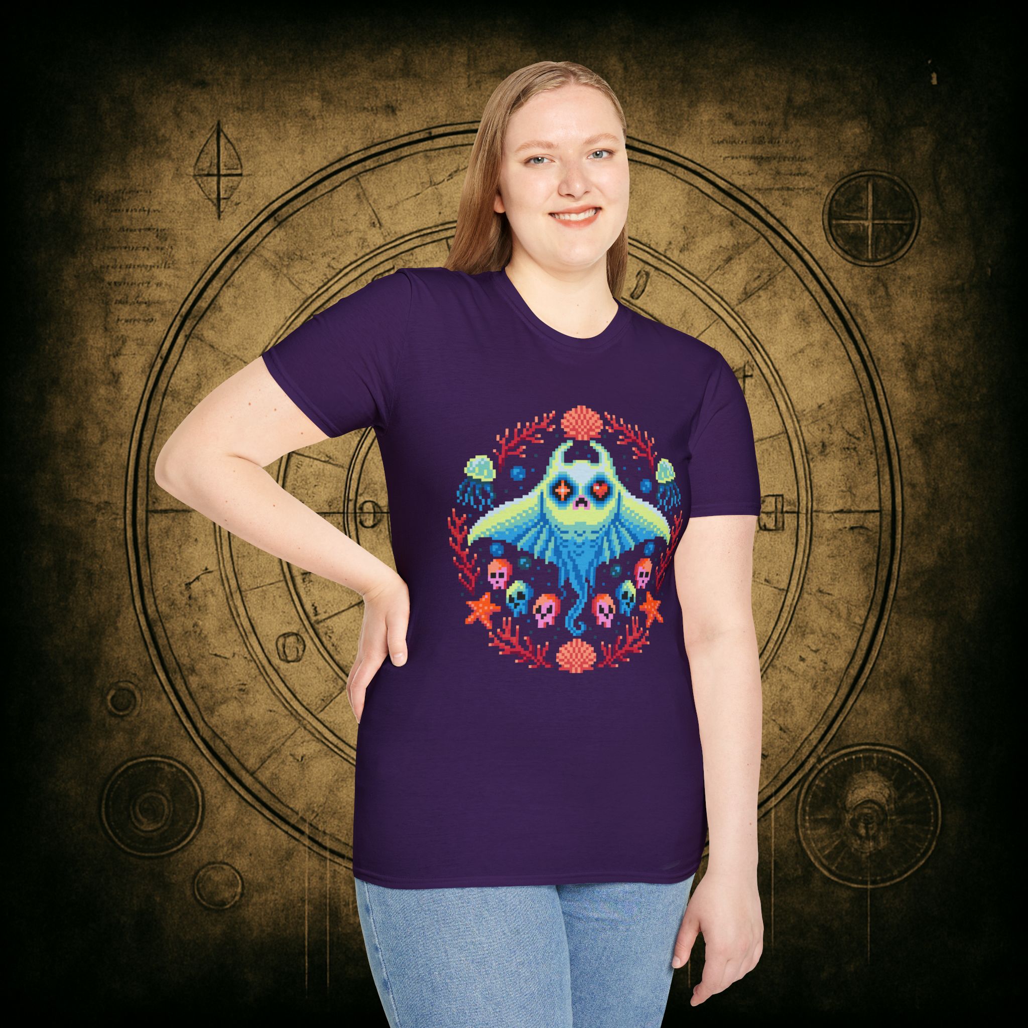 Manta Ray Unisex T-Shirt - Image 63