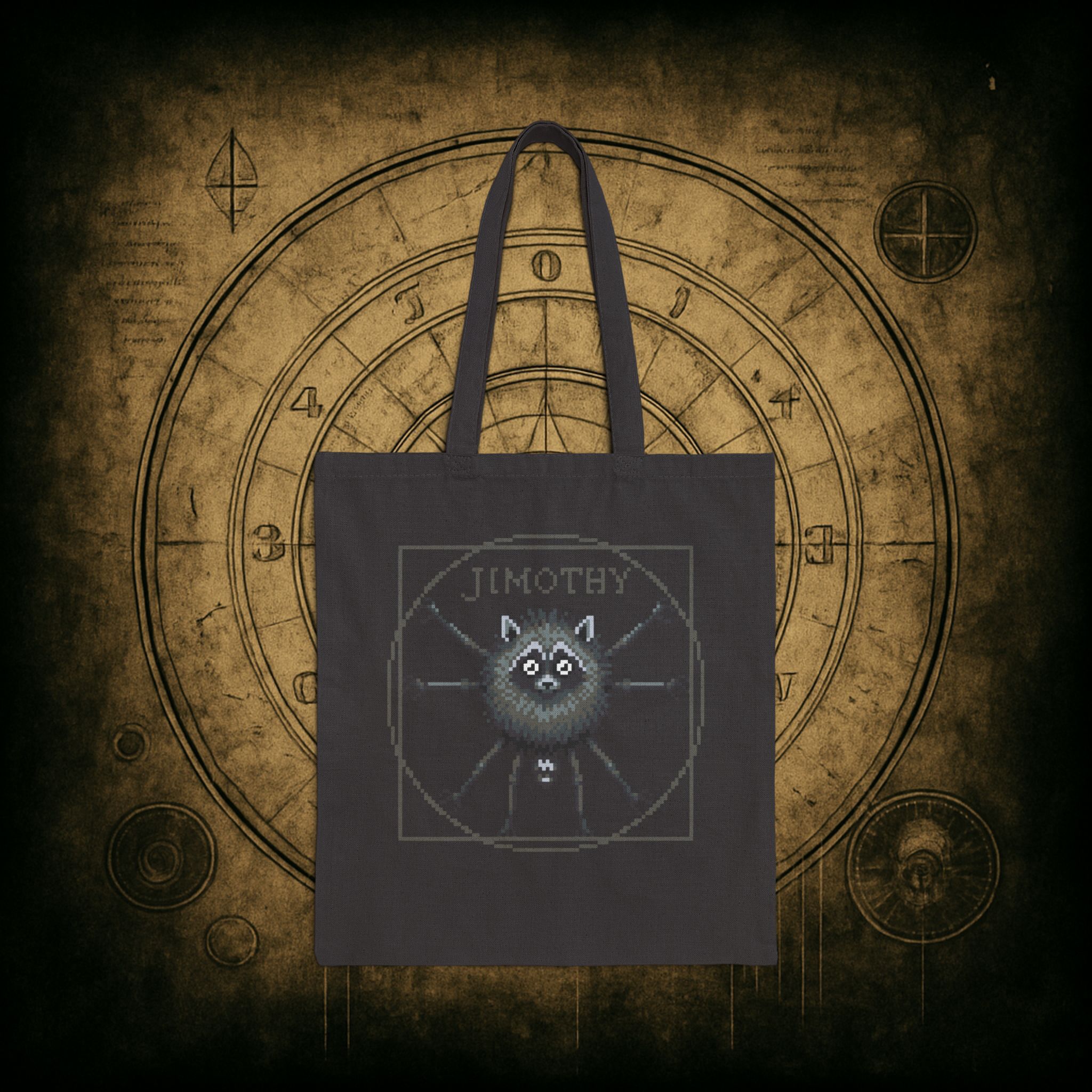 Vitruvian Jimothy Tote Bag