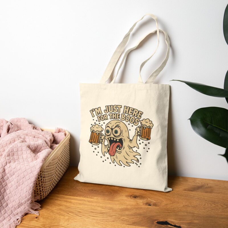 Here for the Boos Tote Bag - Image 12