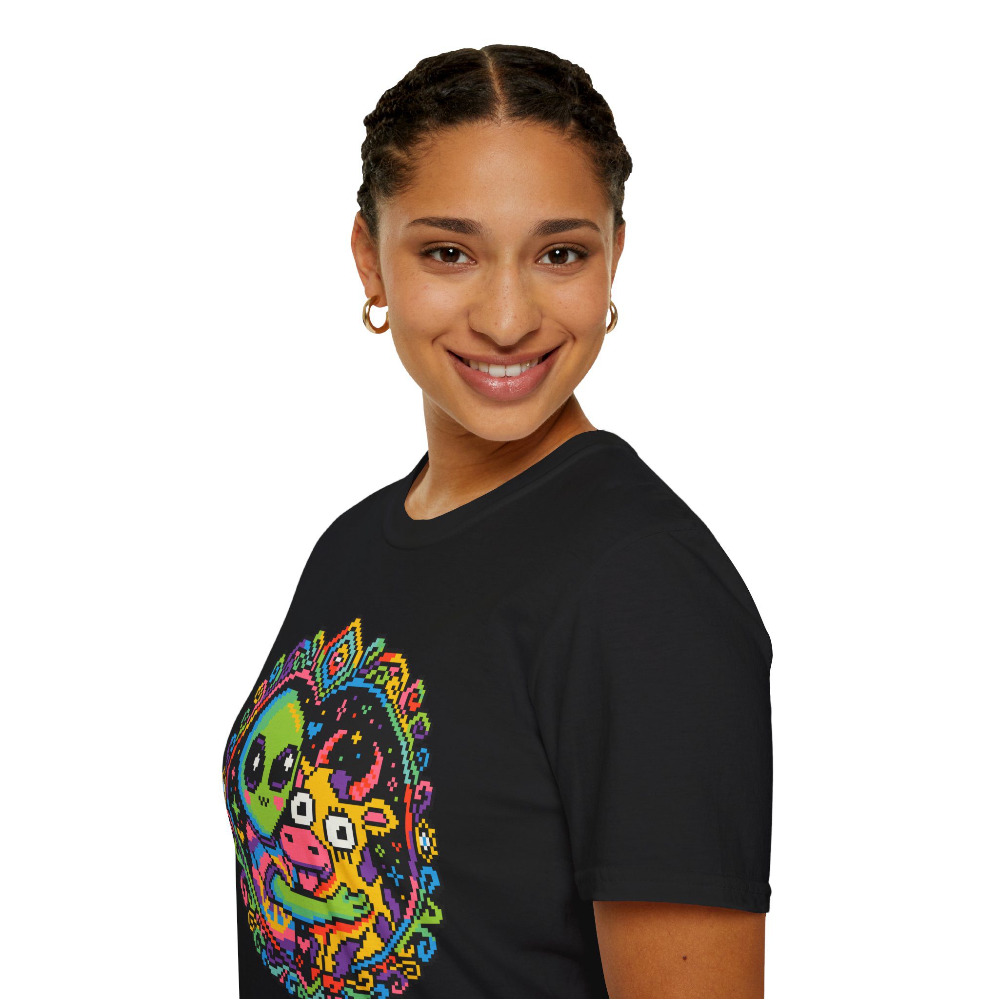 Space Cow Unisex T-Shirt - Image 13