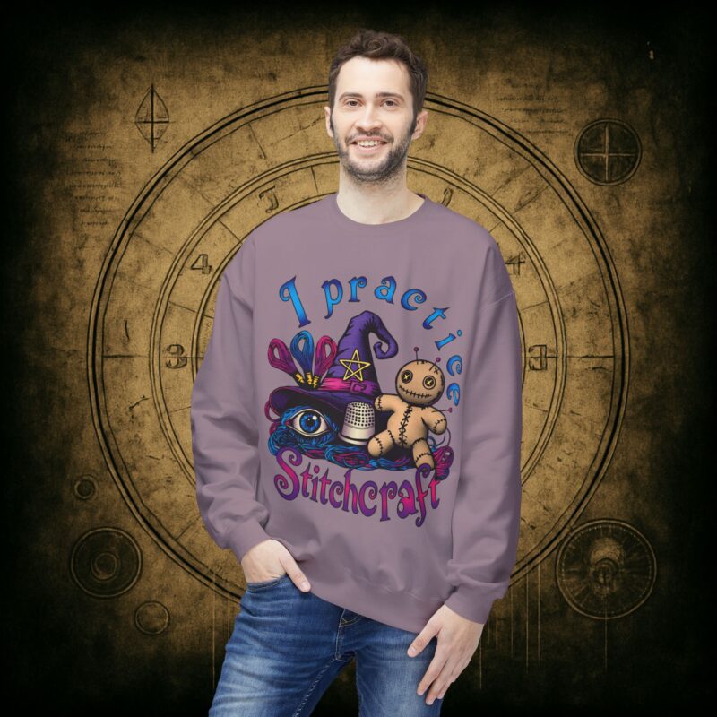 I Practice Stitchcraft Unisex Sweatshirt - Image 39