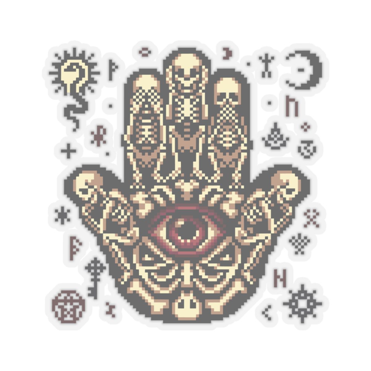 See No Evil Eye Kiss-Cut Sticker - Image 10