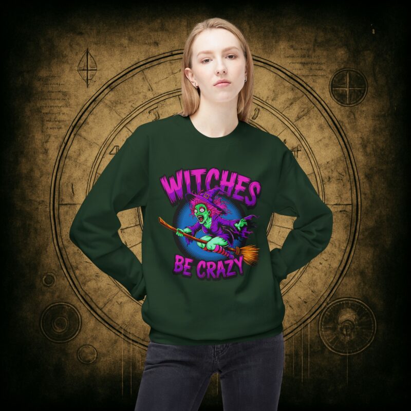 Witches Be Crazy Unisex Sweatshirt - Image 17