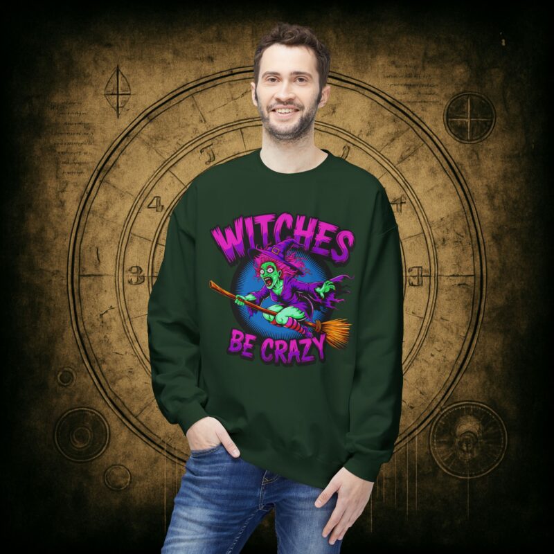Witches Be Crazy Unisex Sweatshirt - Image 18