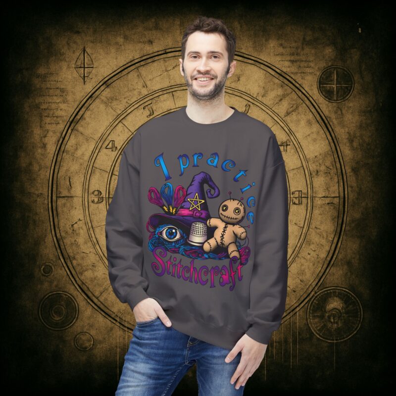 I Practice Stitchcraft Unisex Sweatshirt - Image 30