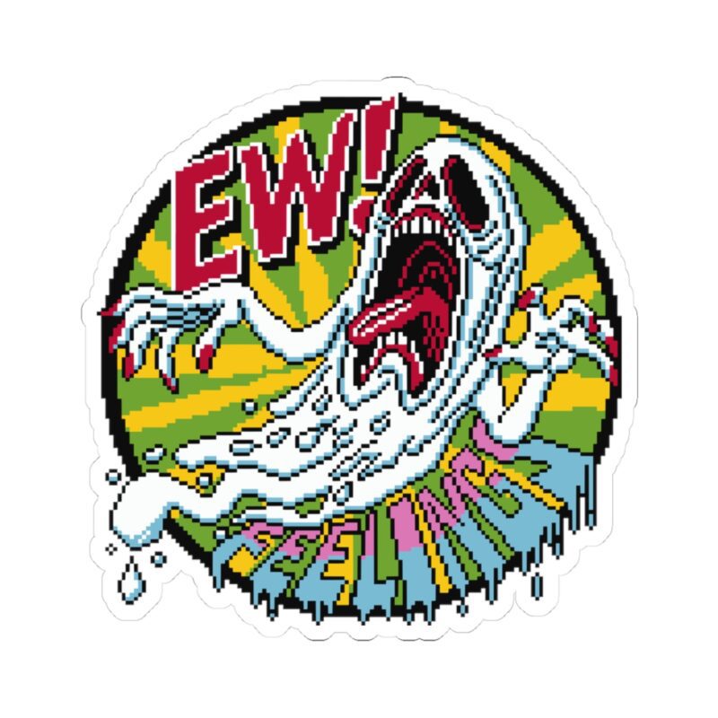 Ew! Feelings Kiss-Cut Sticker - Image 13