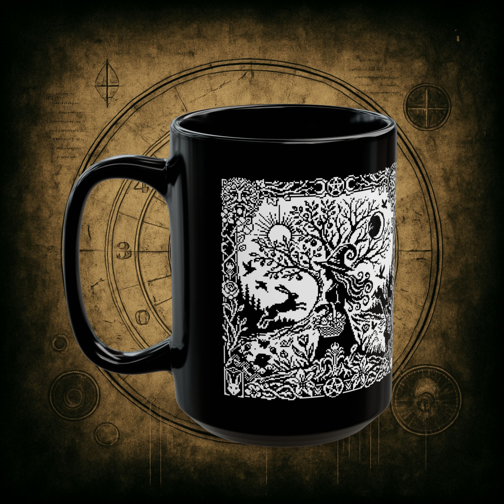 Ostara Witch Ceramic Mug - Image 8