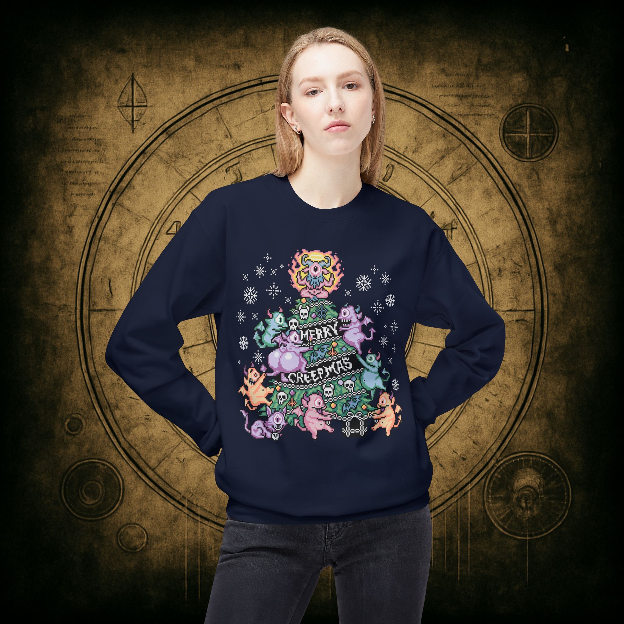 Merry Creepmas Sweatshirt - Image 46