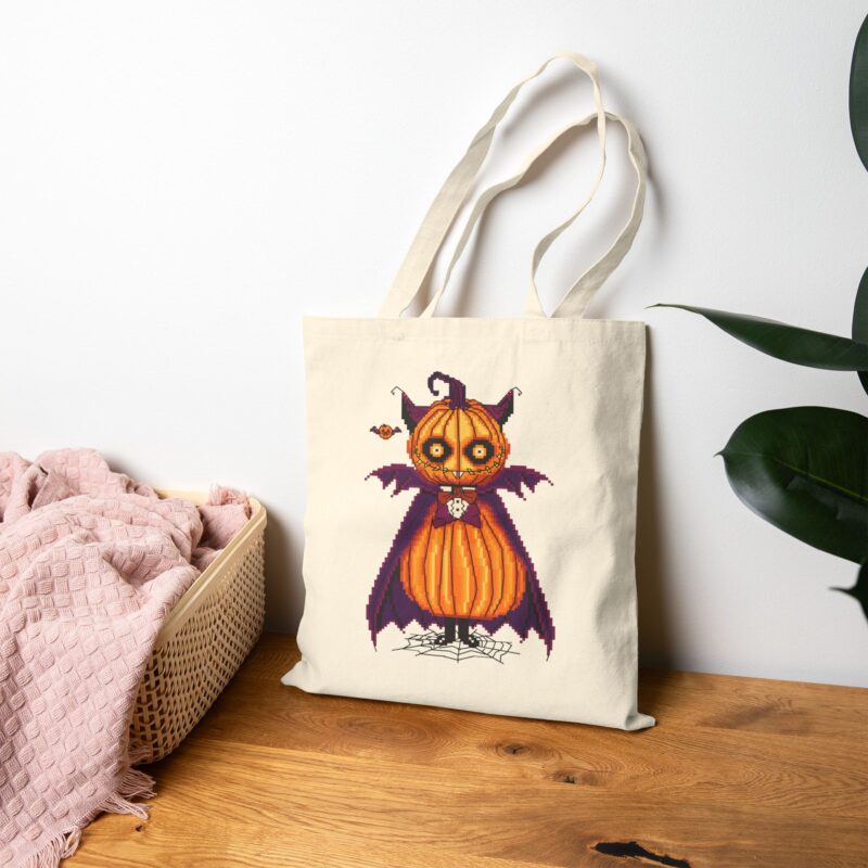 Count Pumpcula Tote Bag - Image 12