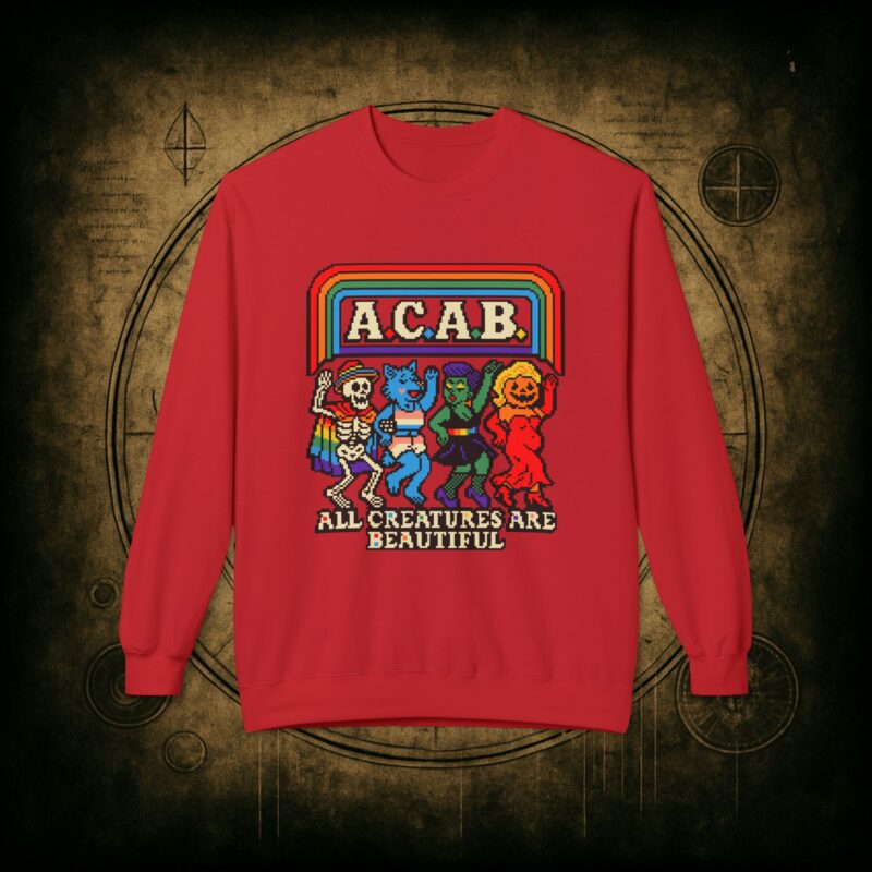 All Creatures are Beautiful Unisex Sweatshirt - Image 4