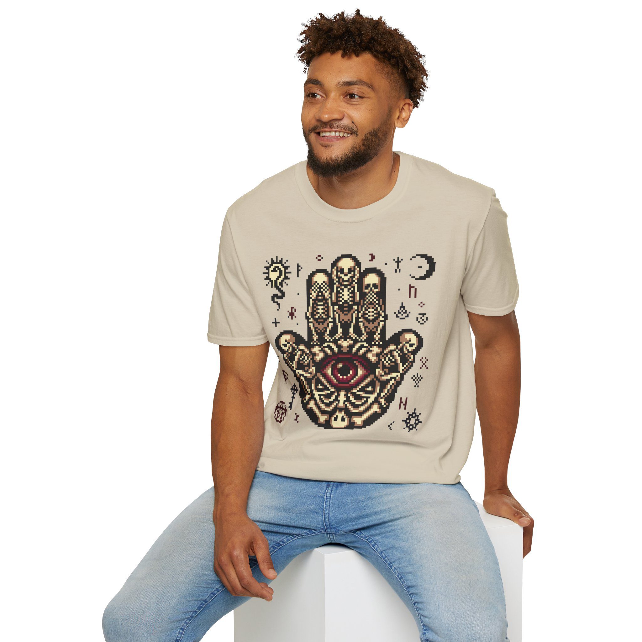 See No Evil Eye Unisex T-Shirt - Image 5