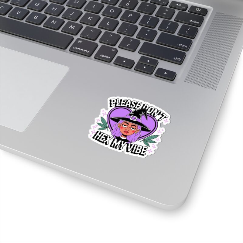 Don’t Hex My Vibe Kiss-Cut Sticker - Image 8