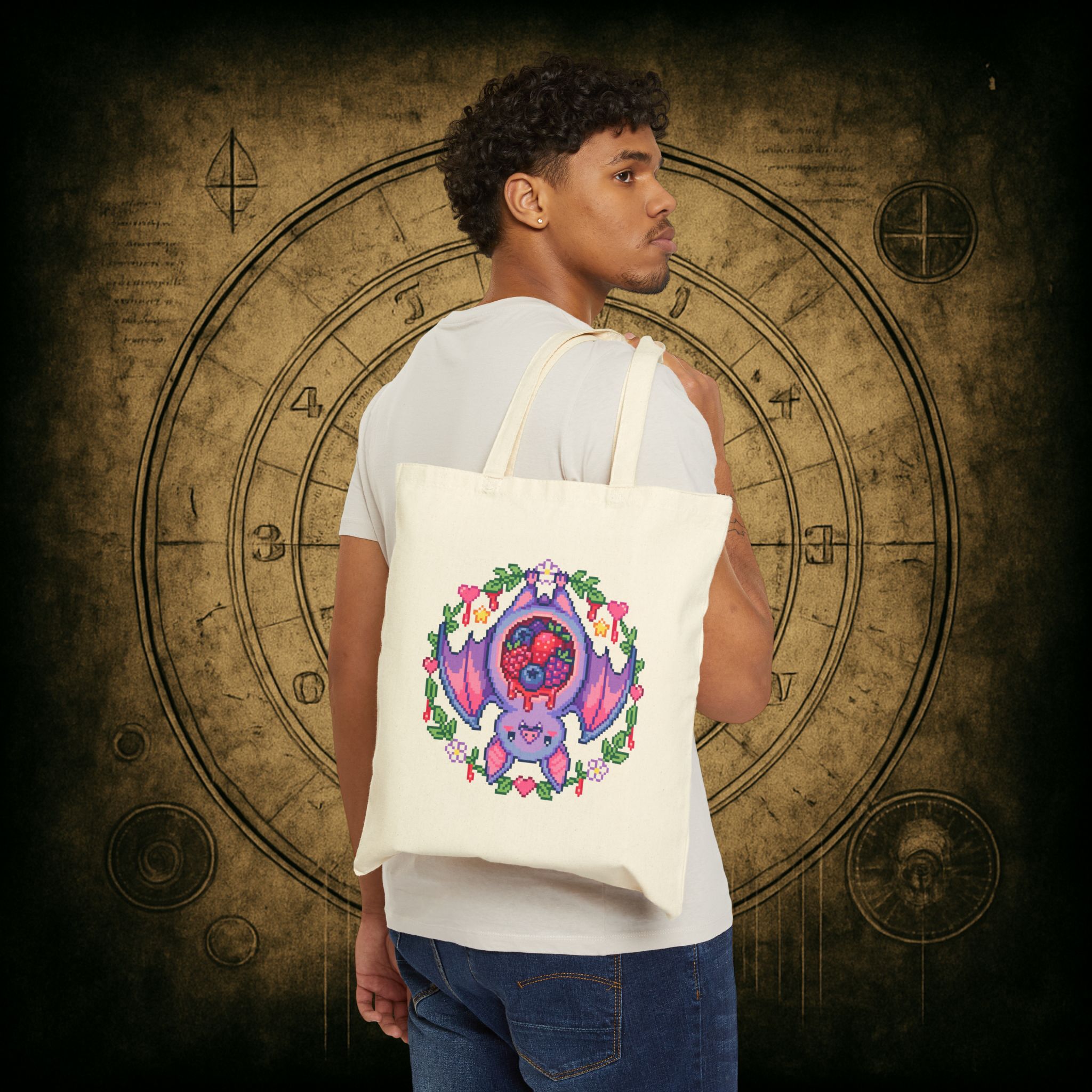 Fruit Bat Tote Bag - Image 9
