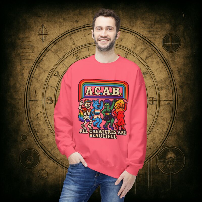 All Creatures are Beautiful Unisex Sweatshirt - Image 42