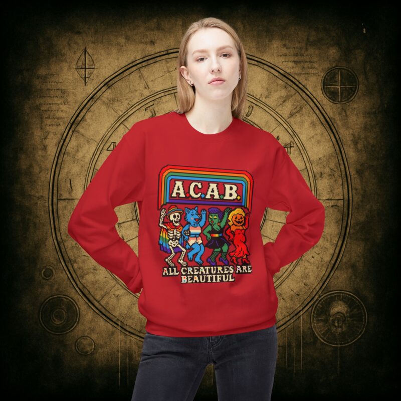 All Creatures are Beautiful Unisex Sweatshirt - Image 5