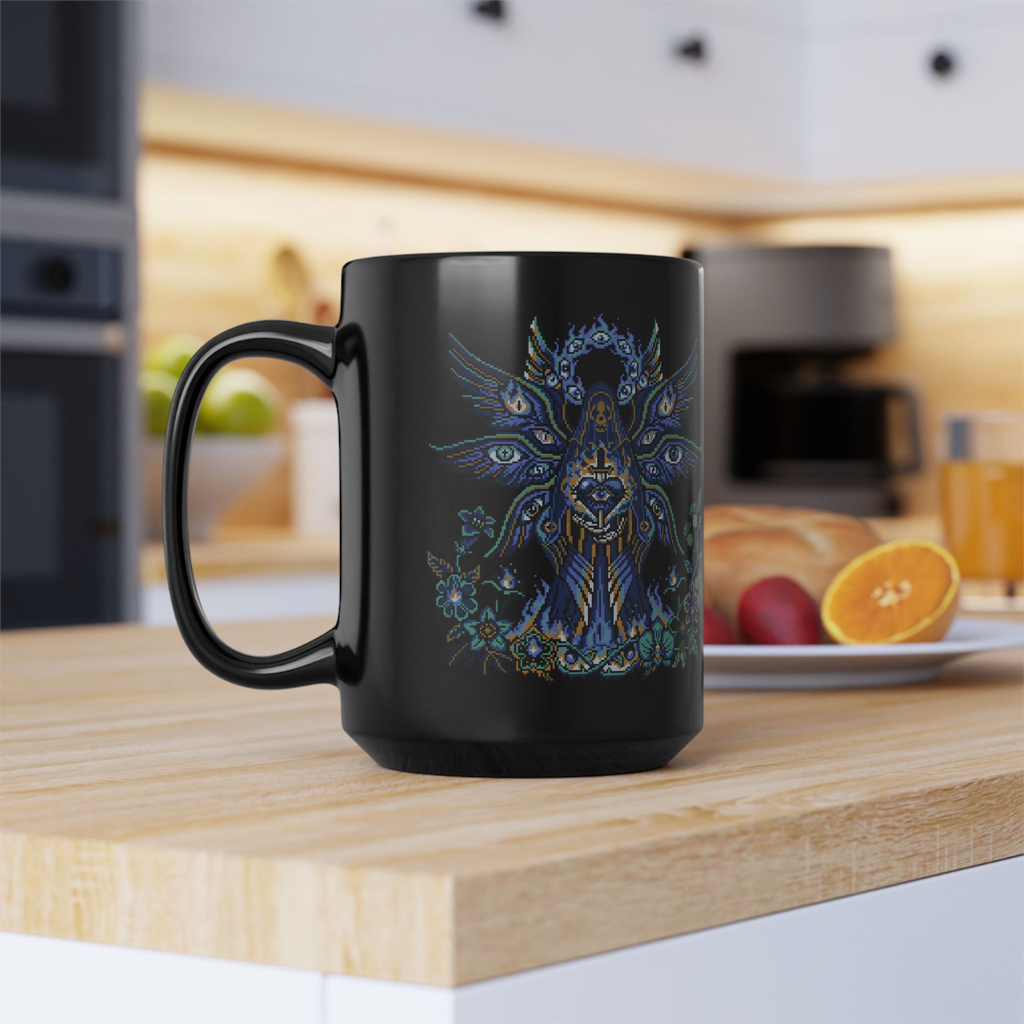 Fallen Seraphim Night Ceramic Mug - Image 11