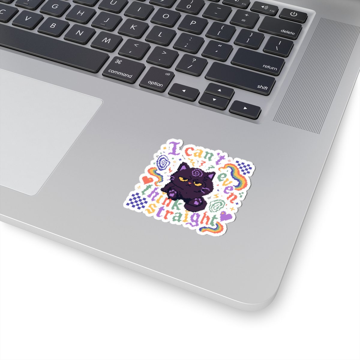 Think Straight Kiss-Cut Sticker - Image 8