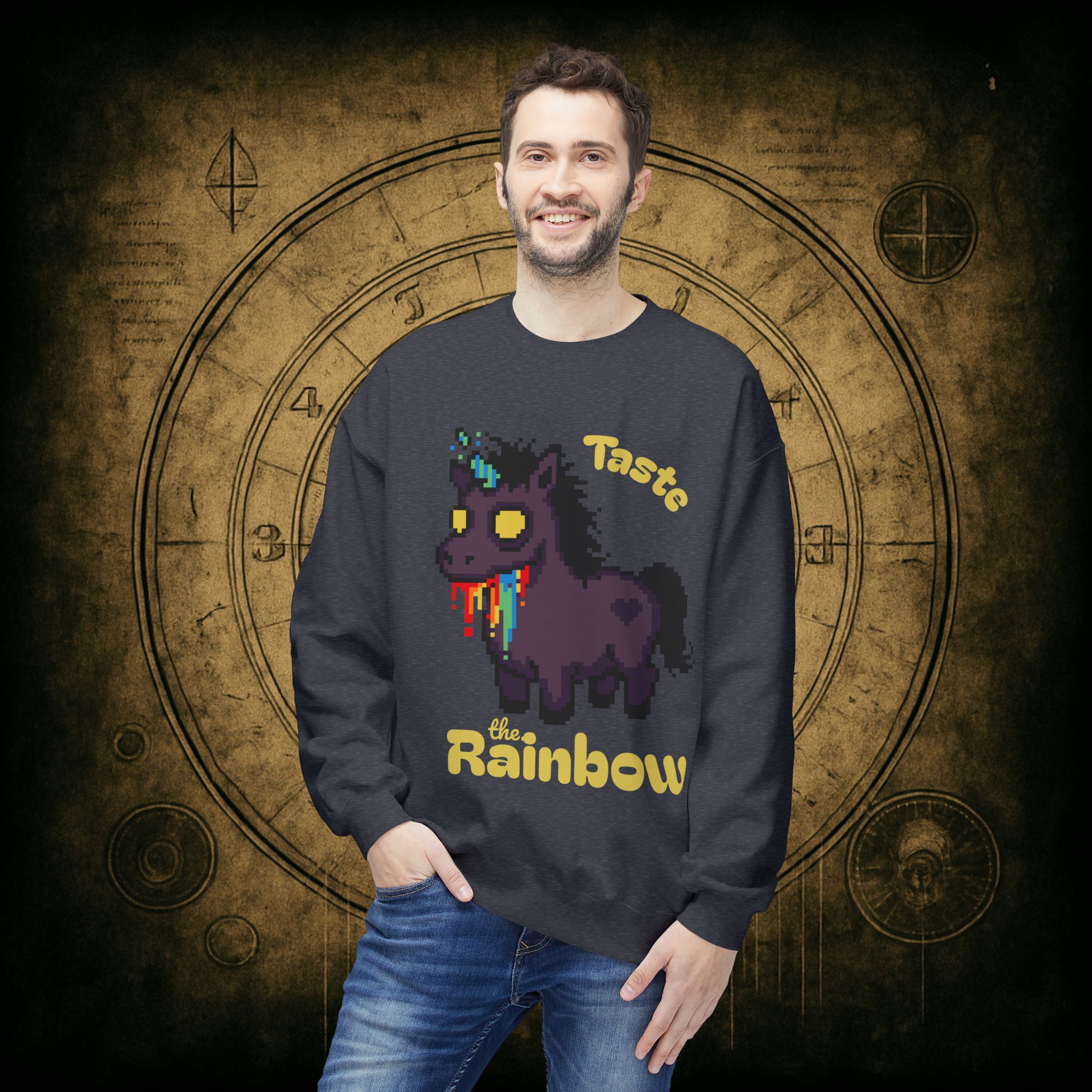 Pastel Goth Unicorn Sweatshirt - Image 31