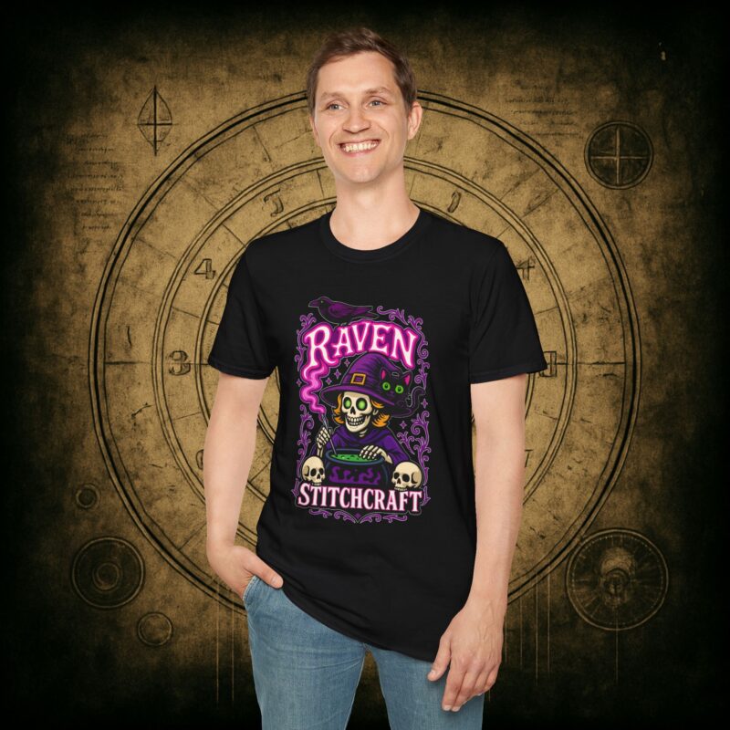 Raven Stitch Craft Brewing Unisex T-Shirt - Image 13