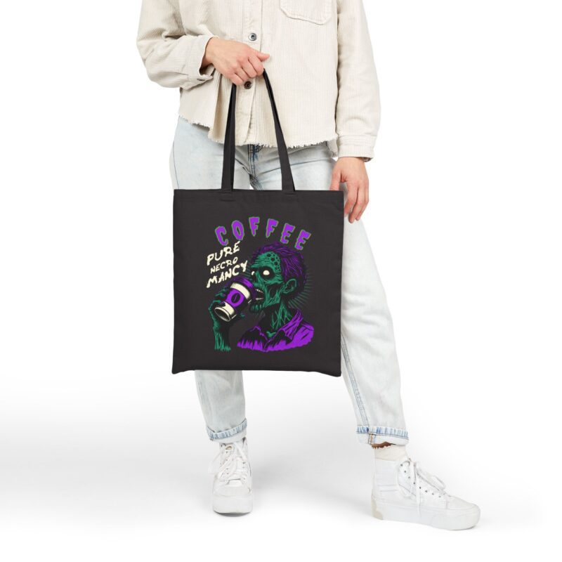 Zombie Coffee Necromancy Tote Bag - Image 4
