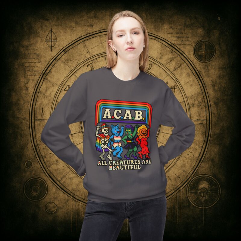 All Creatures are Beautiful Unisex Sweatshirt - Image 29