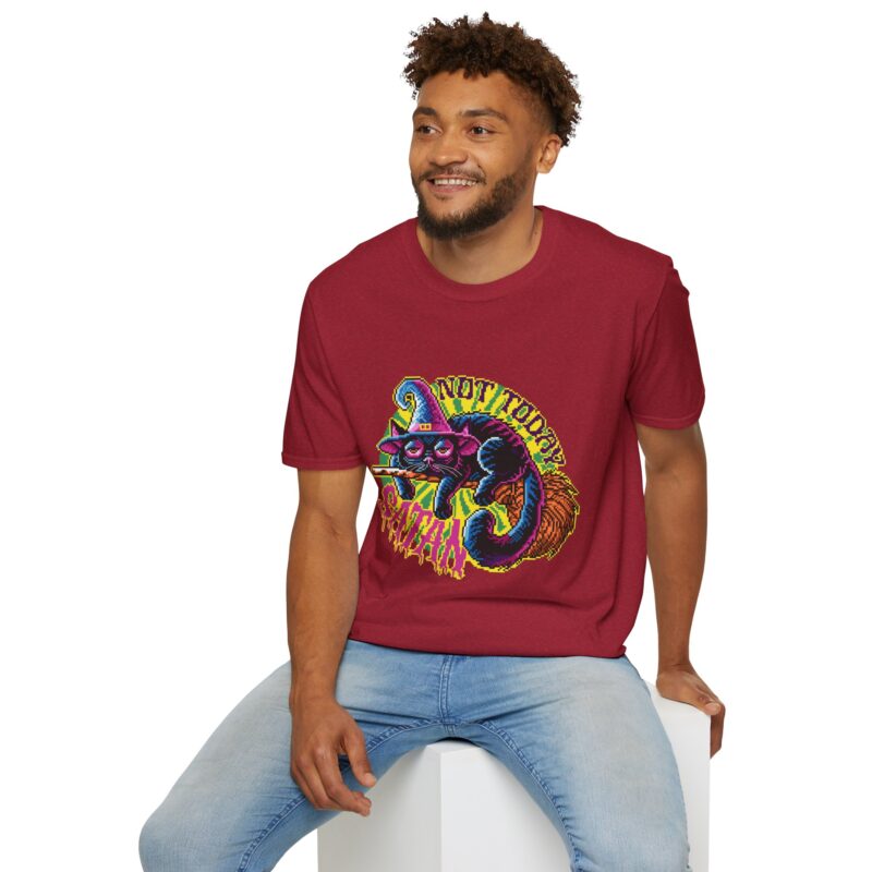 Not Today Satan Cat Unisex T-Shirt - Image 77