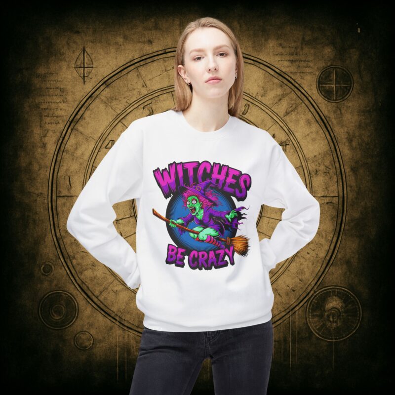 Witches Be Crazy Unisex Sweatshirt - Image 8