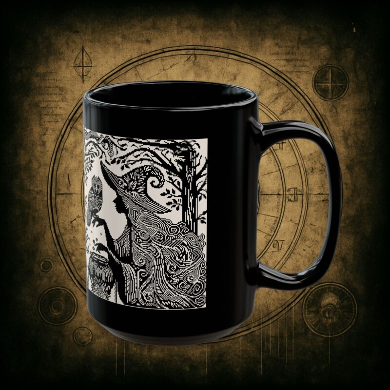 Wood Witch 2 Ceramic Mug - Image 7