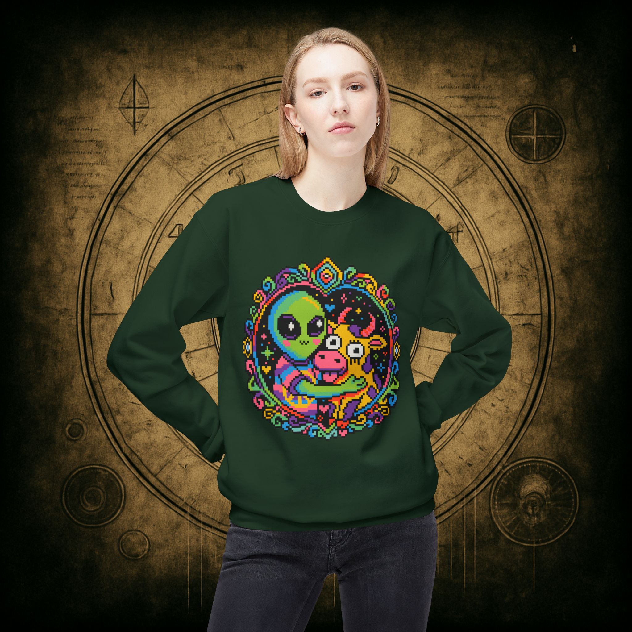 Space Cow Sweatshirt - Image 22