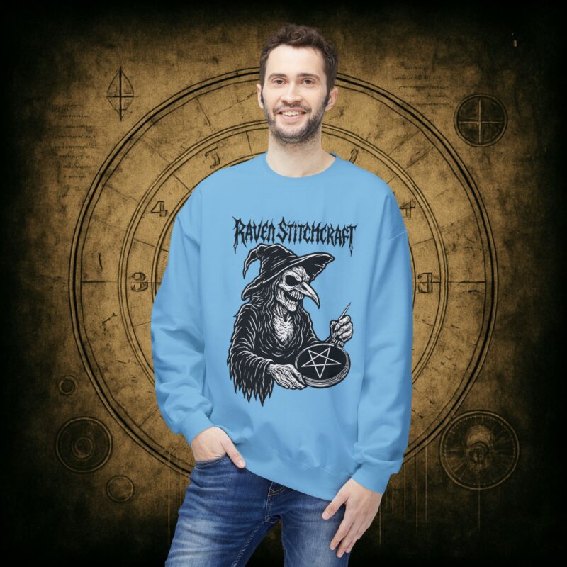 Raven Stitcher Unisex Sweatshirt - Image 24