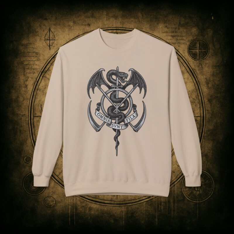 Omnia Sunt Fila Unisex Sweatshirt - Image 13