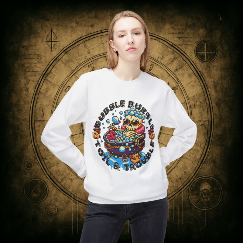 Bubble Bubble Unisex Sweatshirt - Image 8