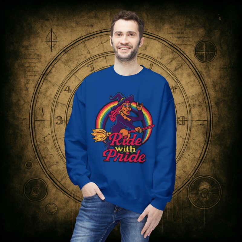 Ride with Pride Unisex Sweatshirt - Image 36