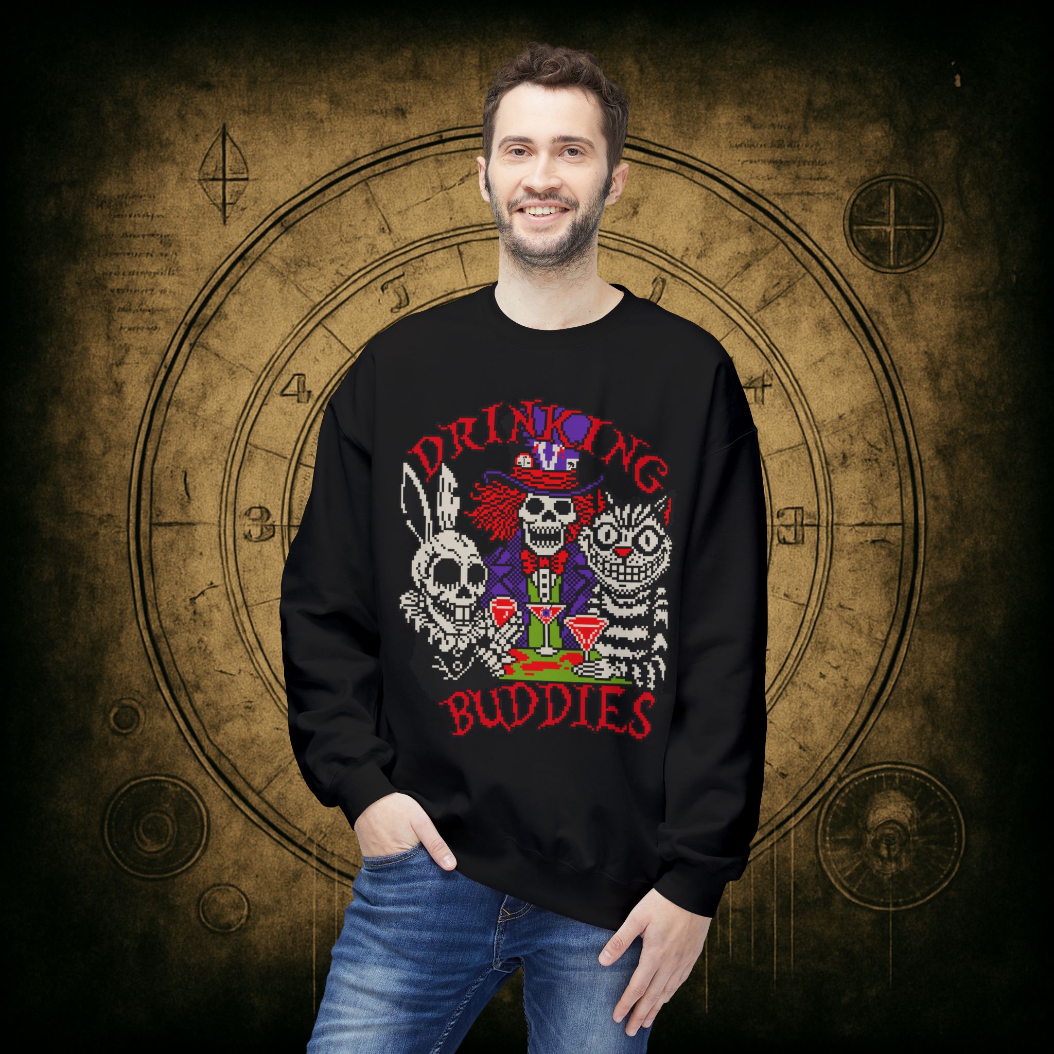 Drinking Buddies Sweatshirt - Image 7