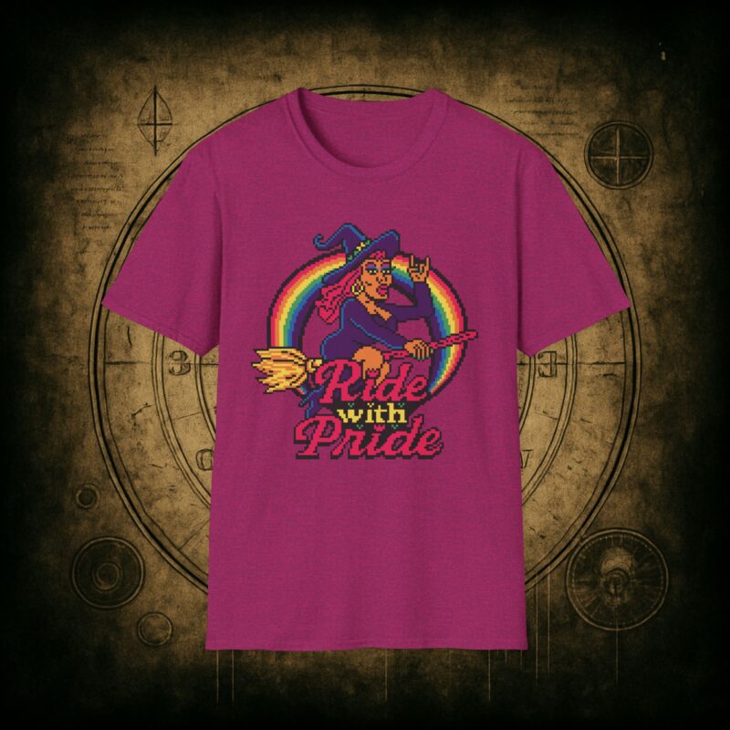 Ride with Pride Unisex T-Shirt - Image 38