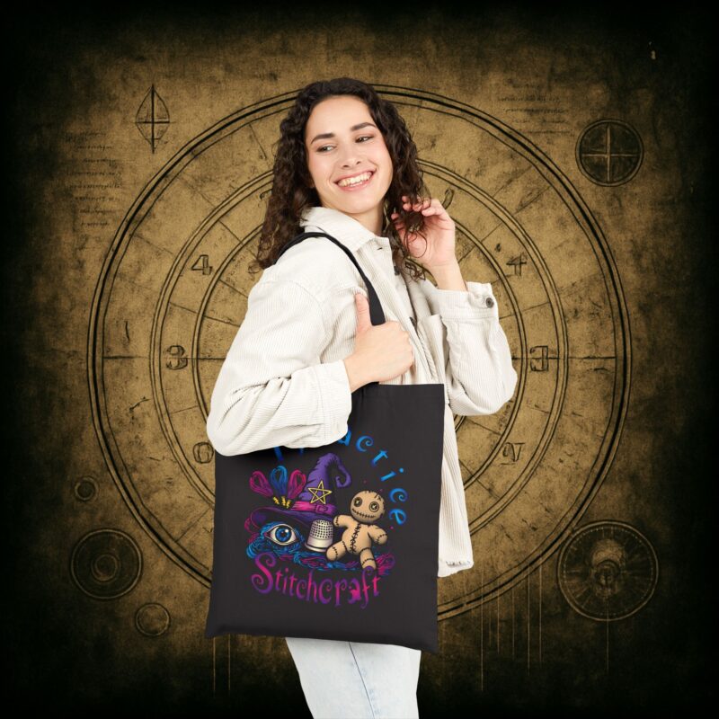 I Practice Stitchcraft Tote Bag - Image 3
