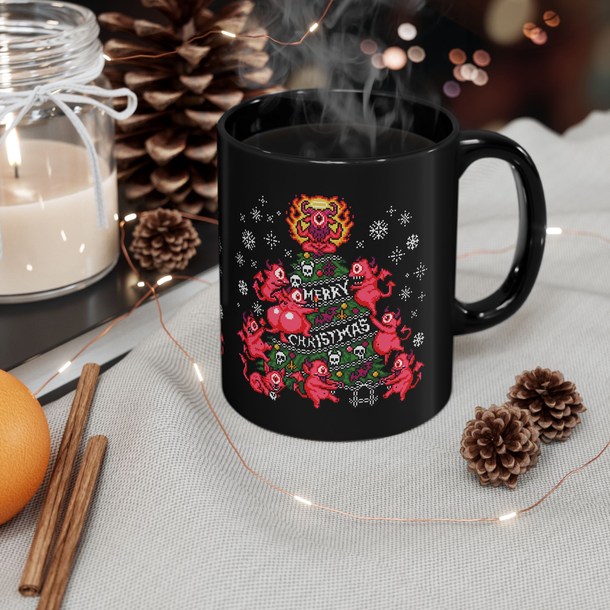 Merry Christmas Ceramic Mug - Image 4