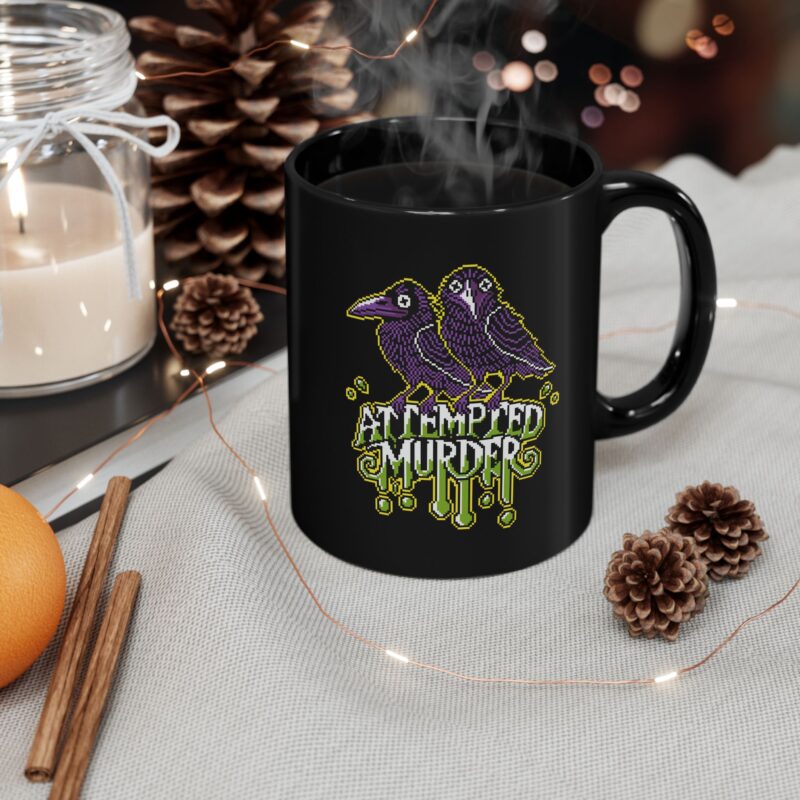 Attempted Murder Ceramic Mug - Image 4