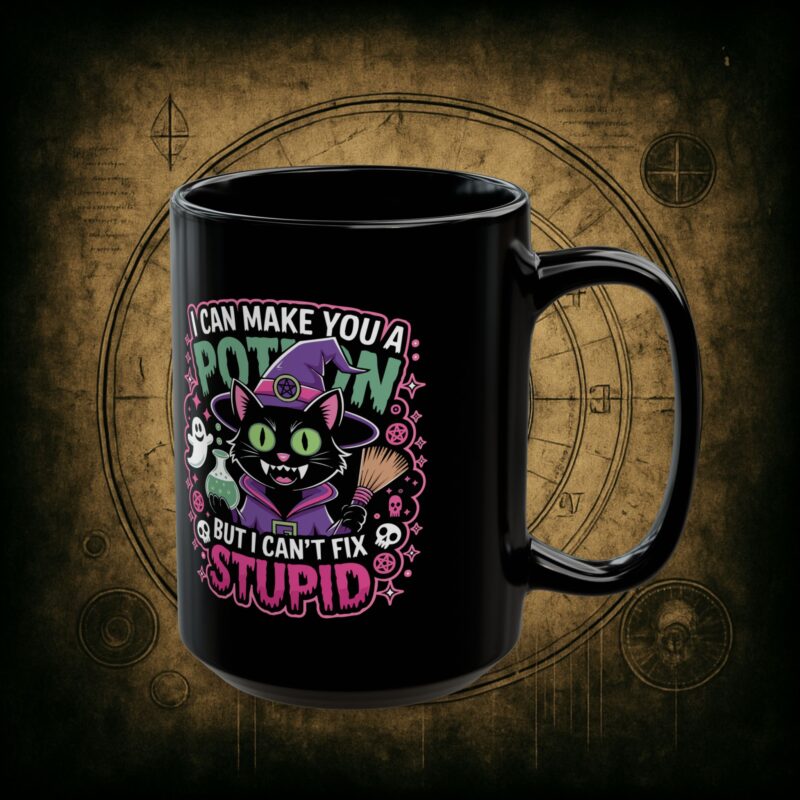 Can’t Fix Stupid Ceramic Mug - Image 7