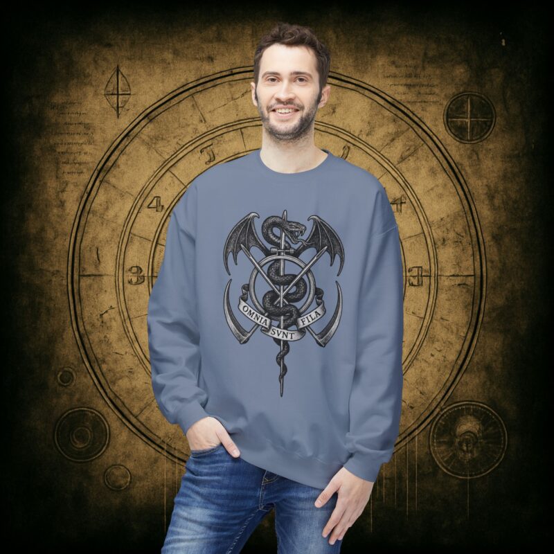 Omnia Sunt Fila Unisex Sweatshirt - Image 27