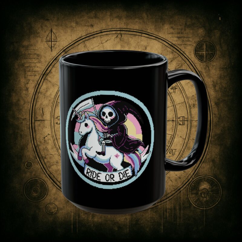 Ride or Die Ceramic Mug - Image 9