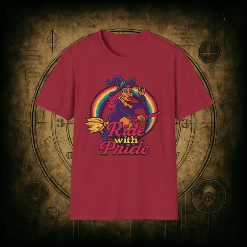 Ride with Pride Unisex T-Shirt - Image 73