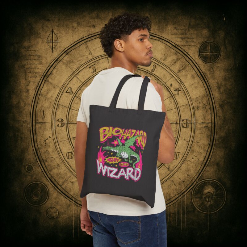 Biohazard Wizard Tote Bag - Image 2