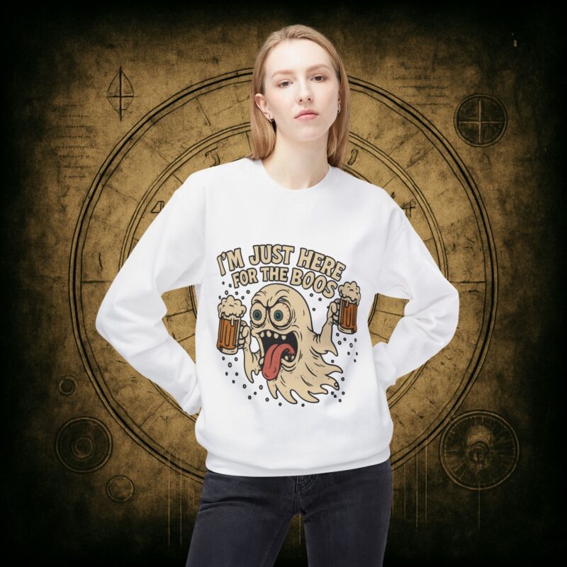 Here for the Boos Unisex Softstyle Sweatshirt - Image 8