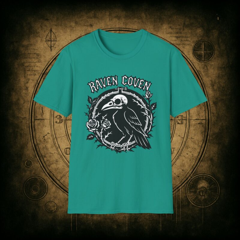Raven of the Coven Raven Unisex T-Shirt - Image 43