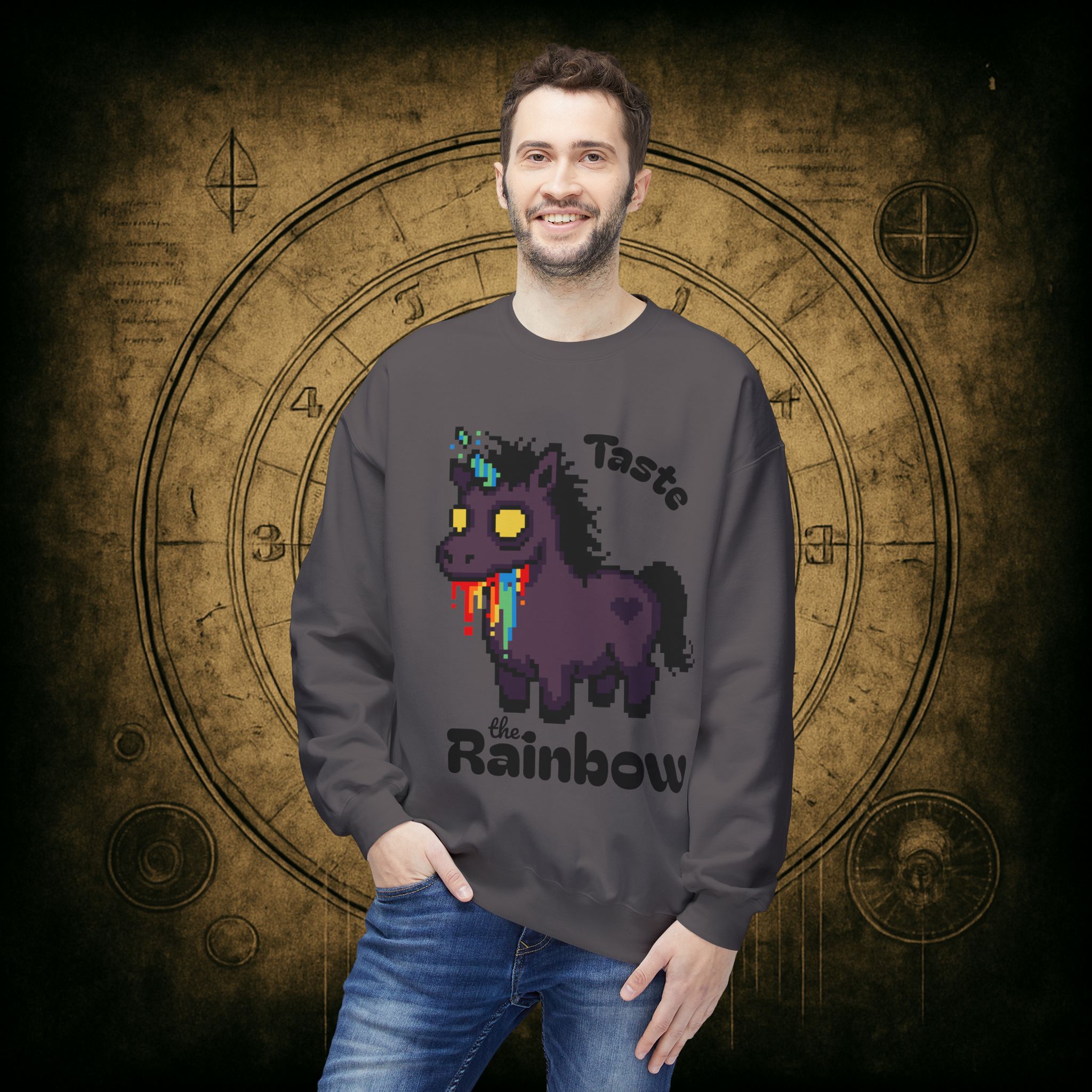 Pastel Goth Unicorn Sweatshirt - Image 43