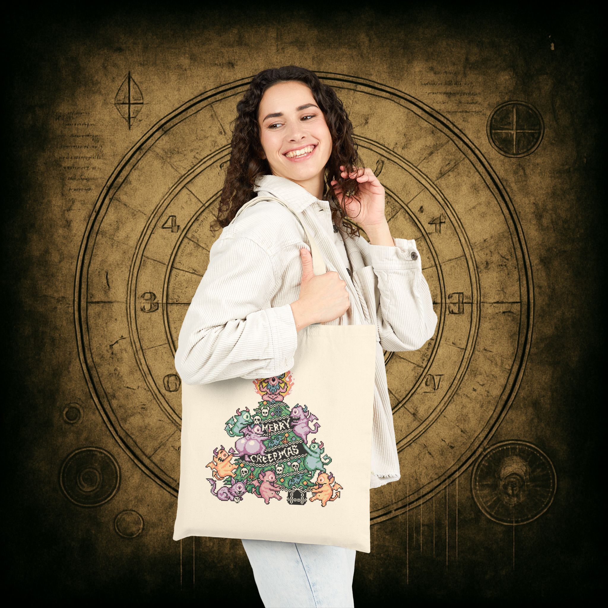 Merry Creepmas Tote Bag - Image 10