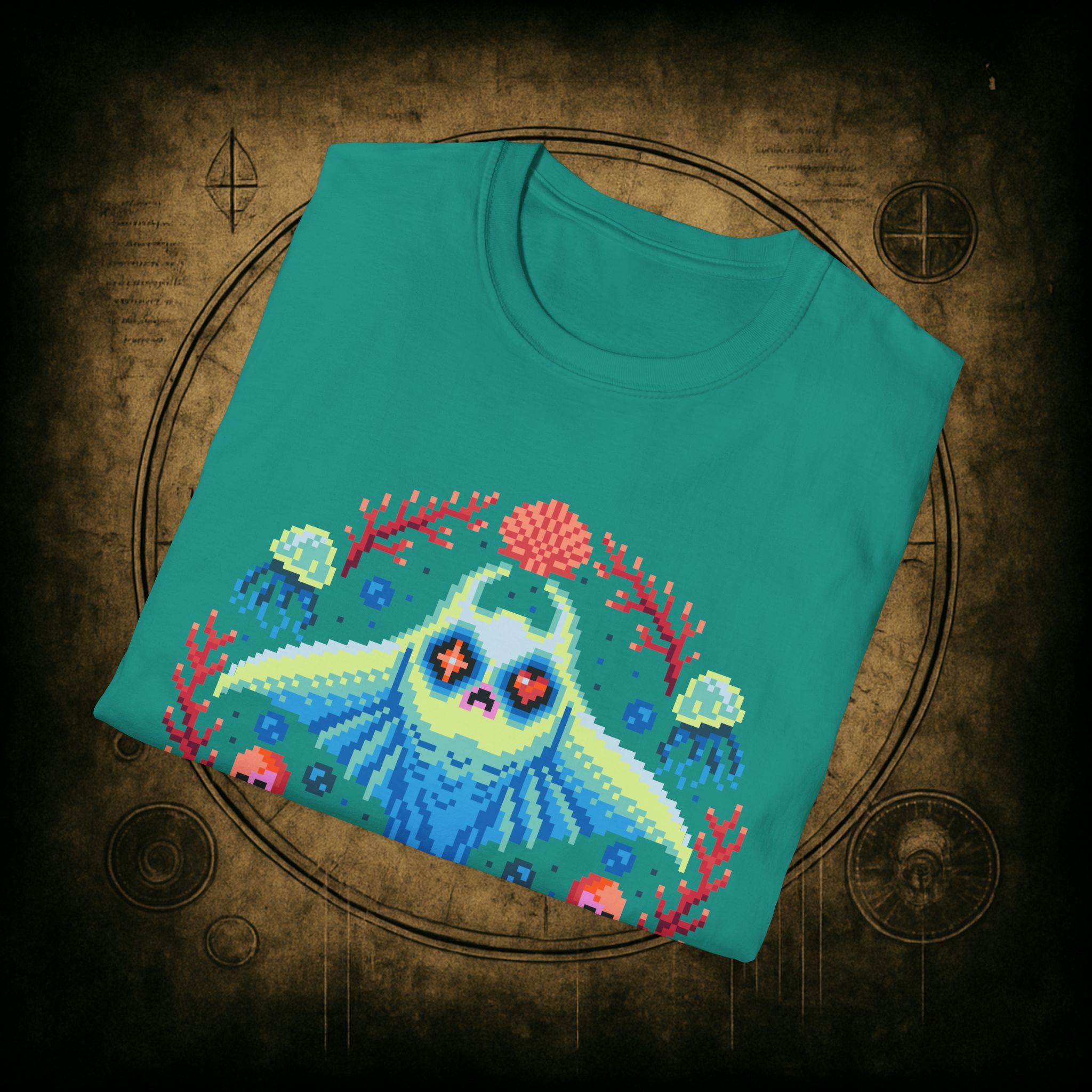 Manta Ray Unisex T-Shirt - Image 44
